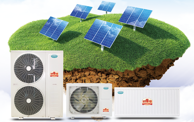 超低溫空氣源熱泵冷媒系統(tǒng)暖氣片采暖機(jī)